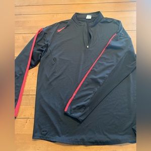 Men's Nike Pro Dri-FIT 1/4-Zip Hyper Dry Training Pullover